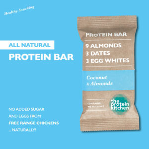 Protein Bar - Coconut & Almonds - 12 stk. - Bedst før 14.04.22