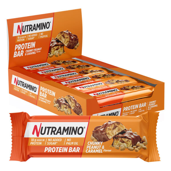 Nutramino Protein Bar - Chunky Peanut & Caramel