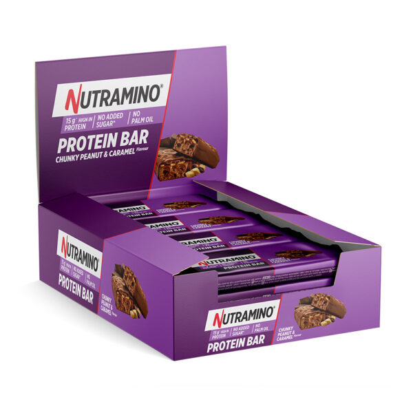 Nutramino Protein Bar - Chunky Peanut & Caramel