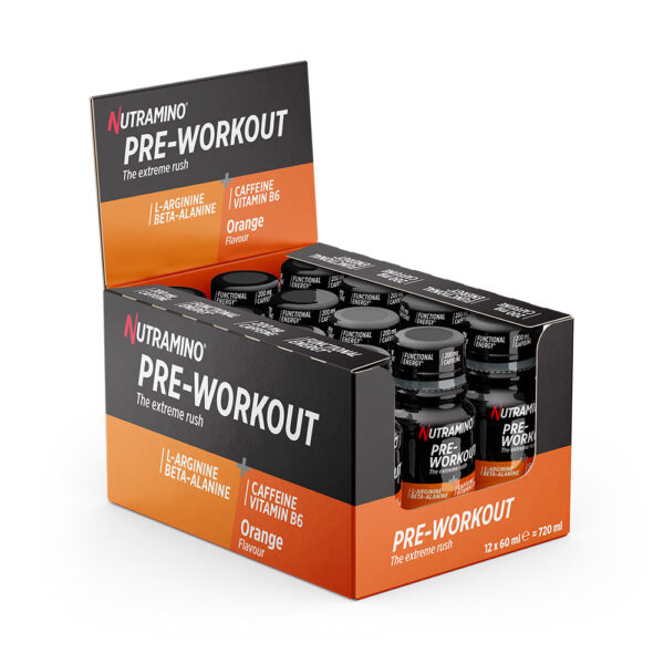 Nutramino Pre-Workout Shot Orange